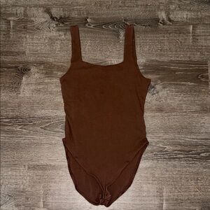 Chocolate Brown Bodysuit